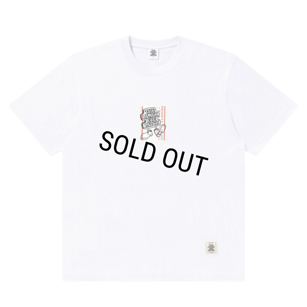 画像1: BlackEyePatch/OG BOY PRIORITY LABEL TEE（WHITE） (1)