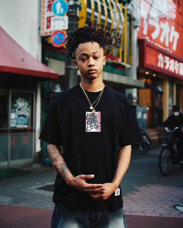 画像3: BlackEyePatch/OG BOY PRIORITY LABEL TEE（WHITE）