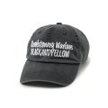 RATS/PIGMENT DYED DAD CAP（BLACK）［ピグメント染めダッドキャップ-25春夏］