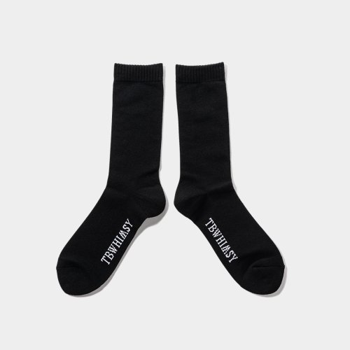 他の写真2: TIGHTBOOTH/LABEL LOGO SOCKS（Black）［ラベルロゴソックス-25春夏］