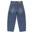 画像2: BlackEyePatch/URBAN ARROWS STITCHED CARGO JEANS（INDIGO） (2)