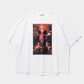 TIGHTBOOTH/POLICE CHECKUP S/S T-SHIRT（White）［プリントT-25春夏］
