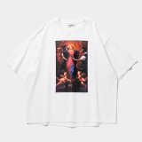TIGHTBOOTH/POLICE CHECKUP S/S T-SHIRT（White）［プリントT-25春夏］
