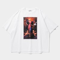 TIGHTBOOTH/POLICE CHECKUP S/S T-SHIRT（White）［プリントT-25春夏］