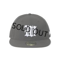 WACKO MARIA/NEW ERA / 59FIFTY（BLACK/WHITE）［B.Bキャップ-25春夏］