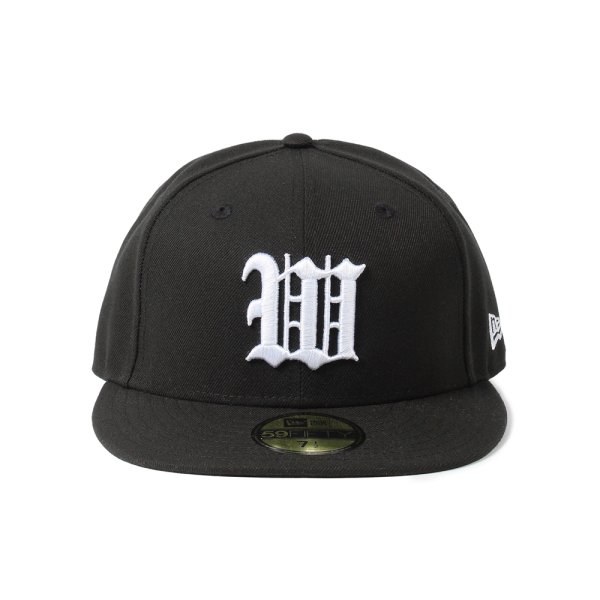 画像1: WACKO MARIA/NEW ERA / 59FIFTY（BLACK/WHITE）［B.Bキャップ-25春夏］