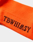画像5: TIGHTBOOTH/LABEL LOGO SOCKS（Orange）［ラベルロゴソックス-25春夏］ (5)