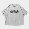 画像1: TIGHTBOOTH/3D LOGO S/S T-SHIRT（Heather Grey）［プリントT-25春夏］ (1)