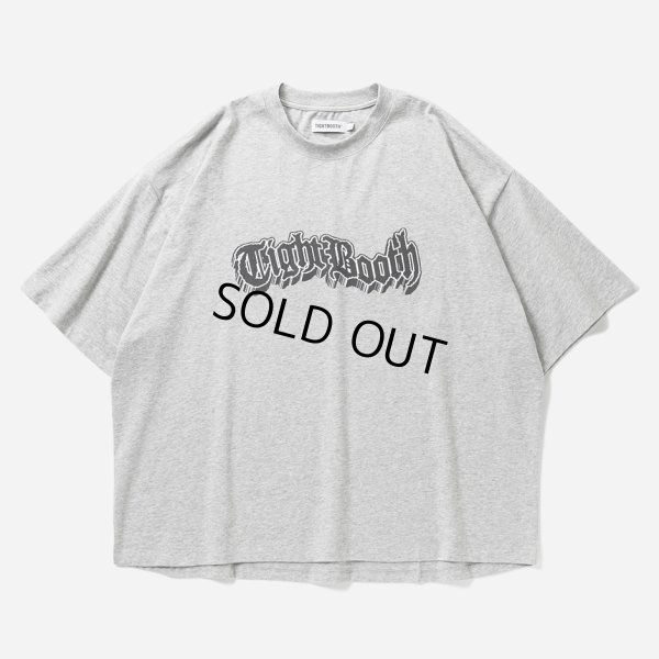 画像1: TIGHTBOOTH/3D LOGO S/S T-SHIRT（Heather Grey）［プリントT-25春夏］