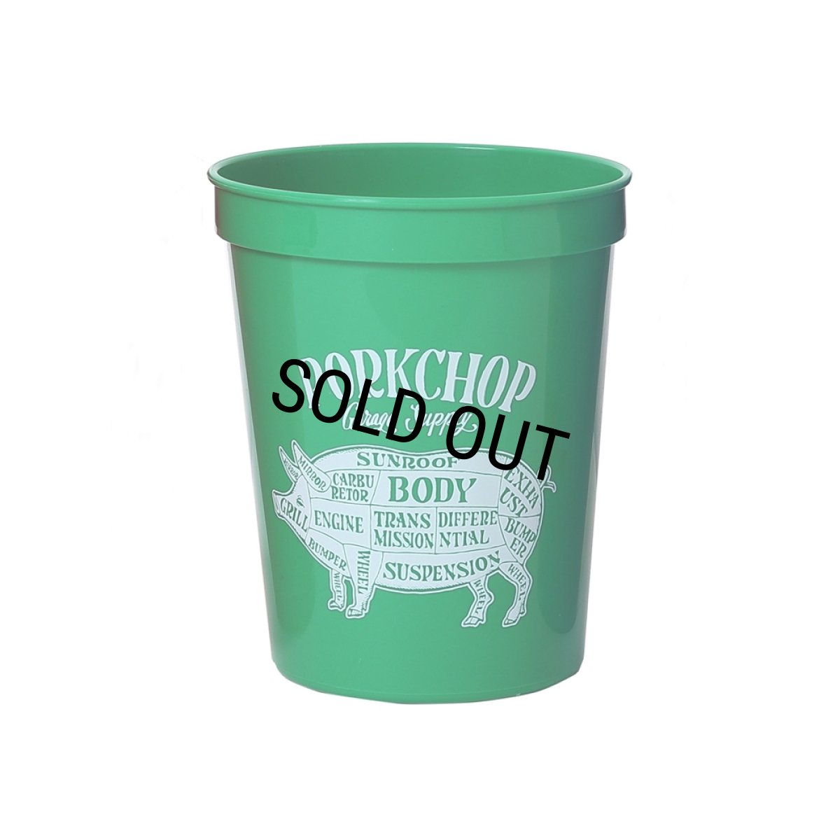 画像7: PORKCHOP/PORK STADIUM CUPS（4色1セット）［スタジアムカップ4色1セット-25春夏］ (7)