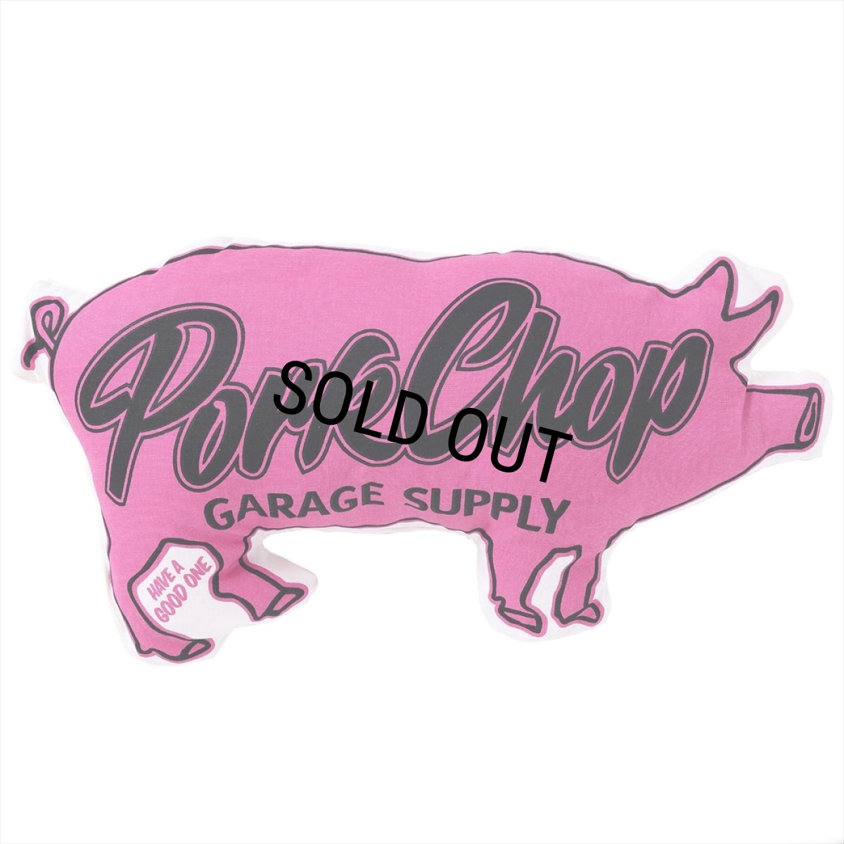 画像2: PORKCHOP/PORK CUSHION（PNK/BLK）［ポーククッション-25春夏］ (2)