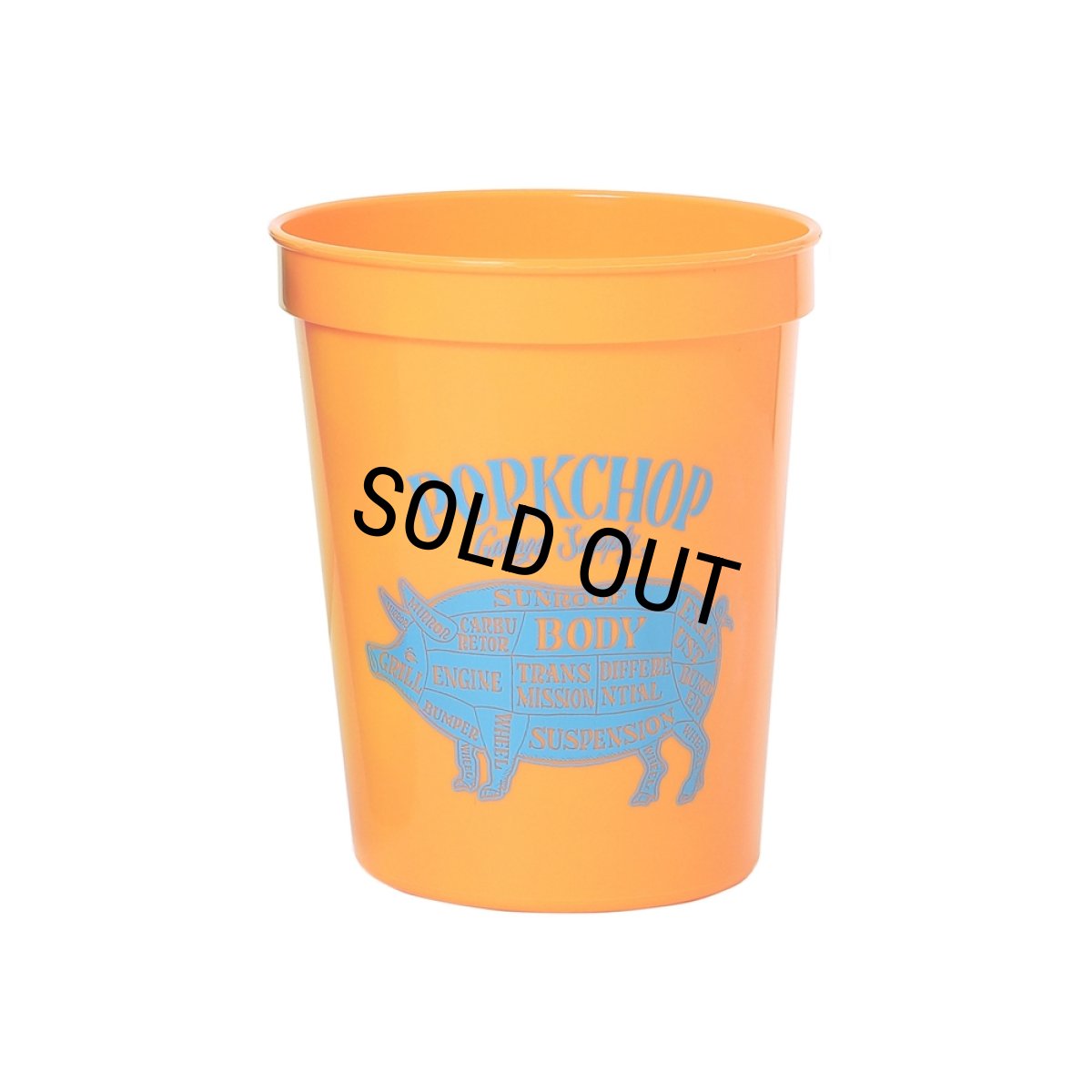 画像9: PORKCHOP/PORK STADIUM CUPS（4色1セット）［スタジアムカップ4色1セット-25春夏］ (9)