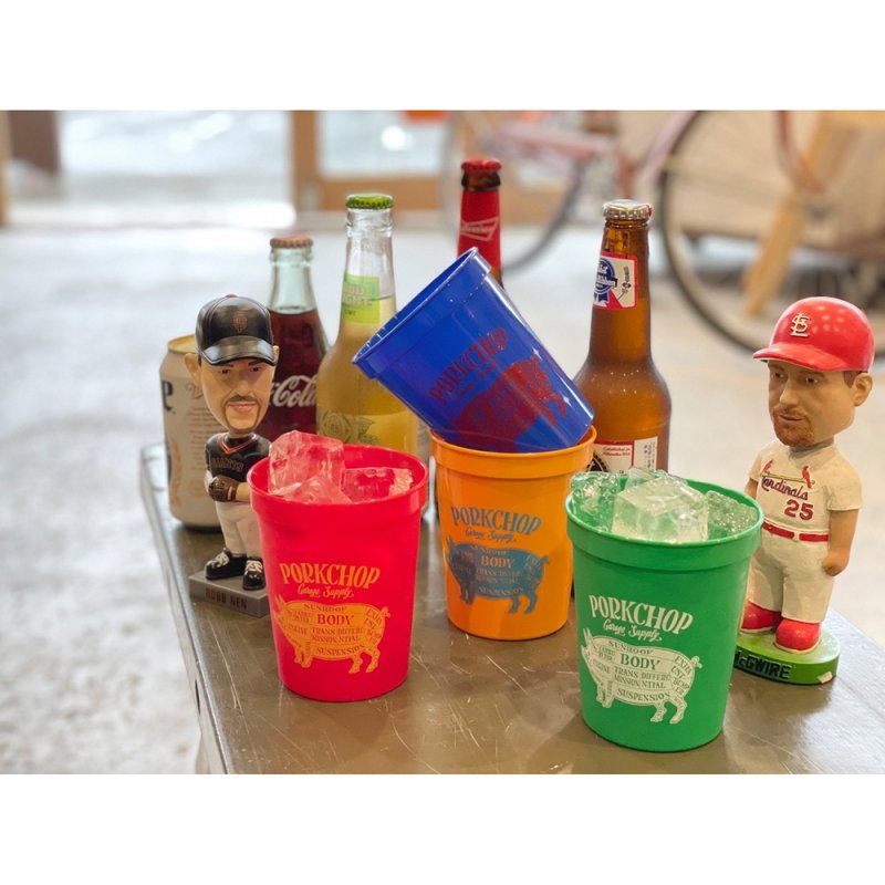 画像3: PORKCHOP/PORK STADIUM CUPS（4色1セット）［スタジアムカップ4色1セット-25春夏］