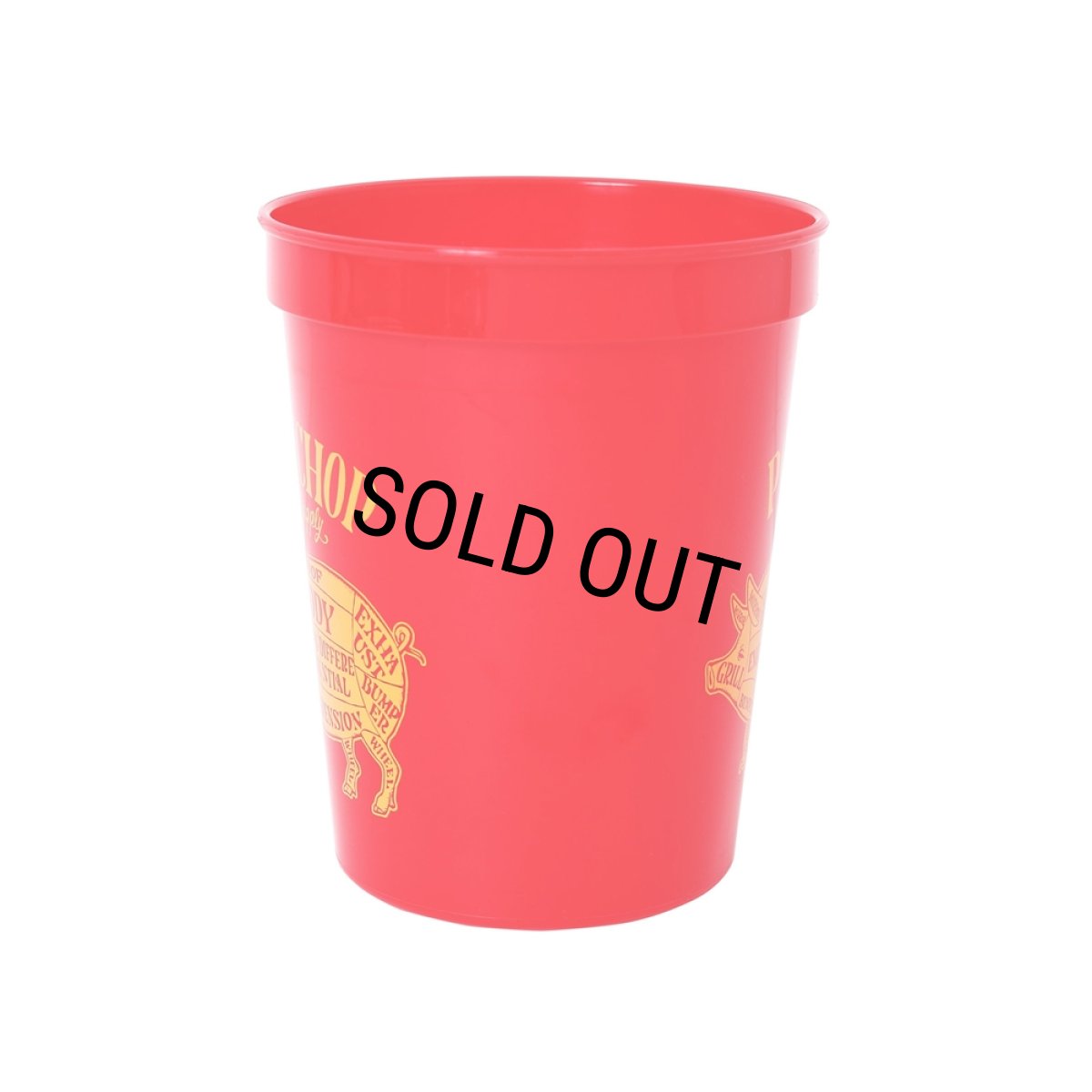 画像5: PORKCHOP/PORK STADIUM CUPS（4色1セット）［スタジアムカップ4色1セット-25春夏］ (5)