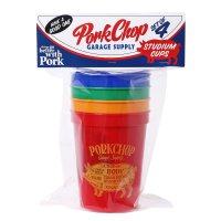 PORKCHOP/PORK STADIUM CUPS（4色1セット）［スタジアムカップ4色1セット-25春夏］