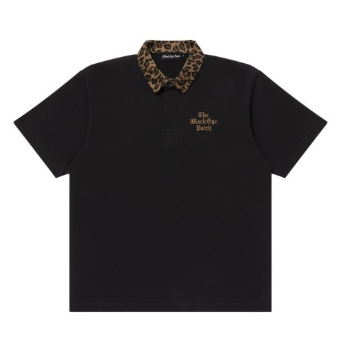 他の写真1: BlackEyePatch/BEP TIMES LEOPARD COLLARED RUGBY SHIRT（BLACK）