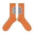 画像2: BlackEyePatch/OG LABEL SOCKS（ORANGE） (2)