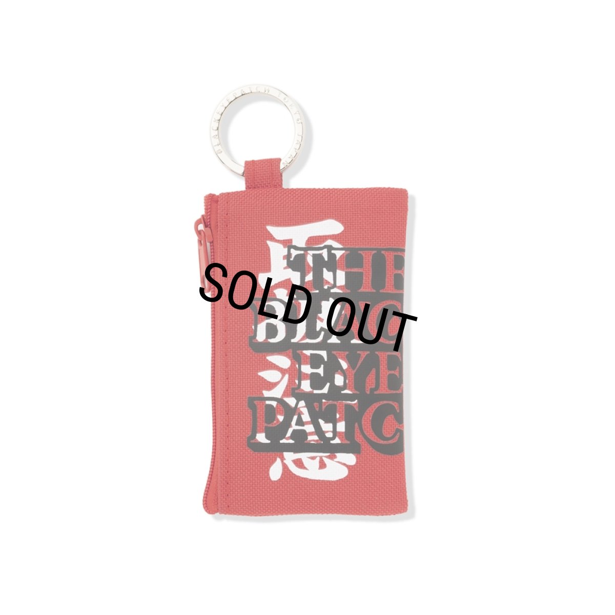 画像1: BlackEyePatch/HWC LABEL COIN POUCH（RED） (1)