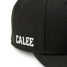 画像7: CALEE × NEW ERA CALEE NT LOGO BASEBALL CAP ＜EXCLUSIVE＞（BLACK）［B.Bキャップ-25春夏］ (7)