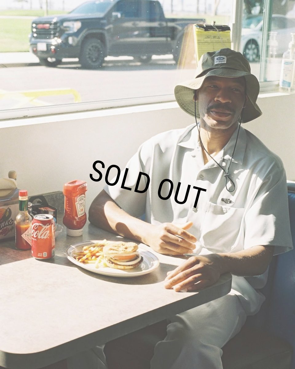 画像6: CHALLENGER/S/S PANAMA SHIRT（BLACK）［パナマシャツ-25春夏］ (6)