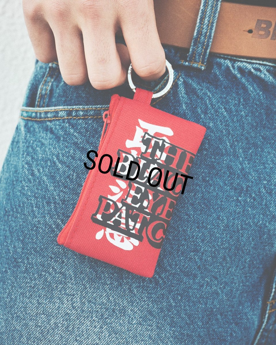 画像3: BlackEyePatch/HWC LABEL COIN POUCH（RED） (3)