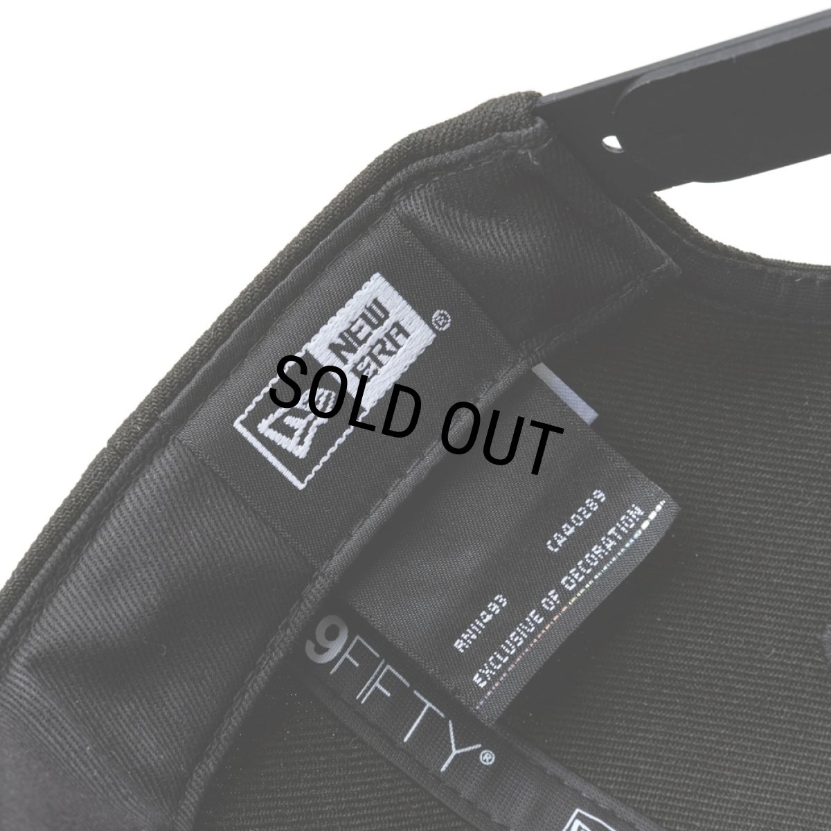 画像9: CALEE × NEW ERA CALEE NT LOGO BASEBALL CAP ＜EXCLUSIVE＞（BLACK）［B.Bキャップ-25春夏］ (9)