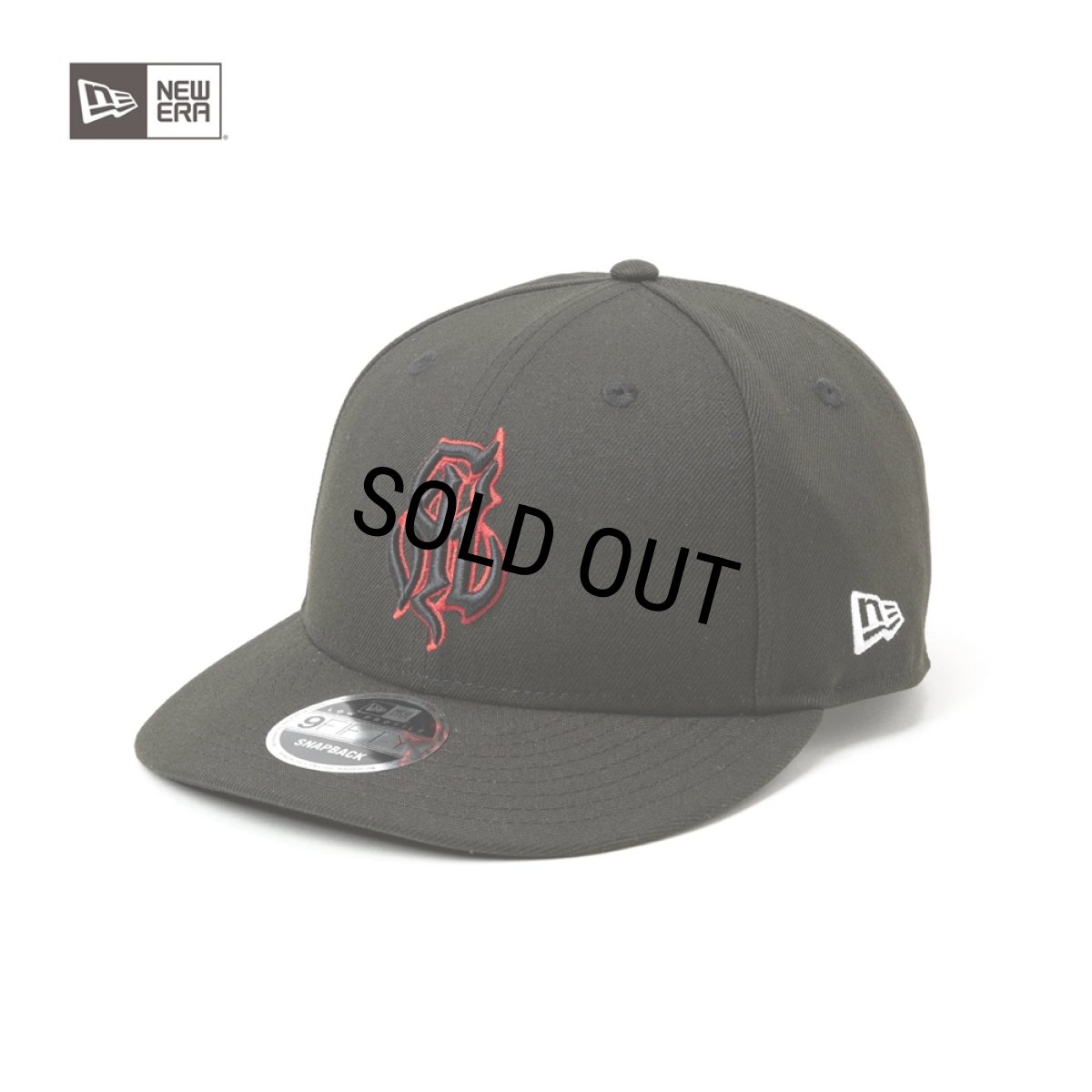 画像1: CALEE × NEW ERA CALEE NT LOGO BASEBALL CAP ＜EXCLUSIVE＞（BLACK）［B.Bキャップ-25春夏］ (1)