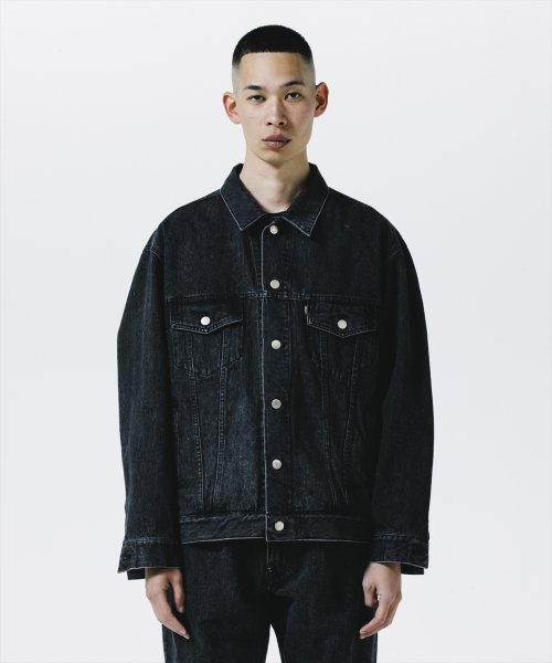 他の写真3: 【25秋冬ご予約受付中！25年9月入荷予定】ROTTWEILER/R9 DENIM JACKET（BLACK）［デニムJKT-25秋冬］