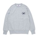 ROTTWEILER/HORSE SWEATER（GRAY）［クルーネックスウェット-25秋冬］