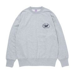 画像1: ROTTWEILER/HORSE SWEATER（GRAY）［クルーネックスウェット-25秋冬］ (1)
