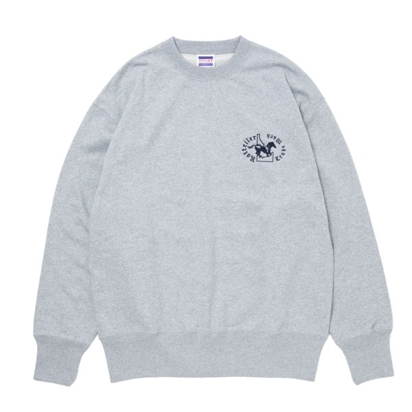 画像1: 【25秋冬ご予約受付中！25年9月入荷予定】ROTTWEILER/HORSE SWEATER（GRAY）［クルーネックスウェット-25秋冬］