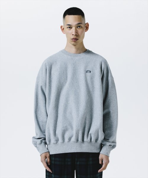 他の写真3: 【25秋冬ご予約受付中！25年9月入荷予定】ROTTWEILER/R9 LOGO SWEATER（GRAY）［クルーネックスウェット-25秋冬］