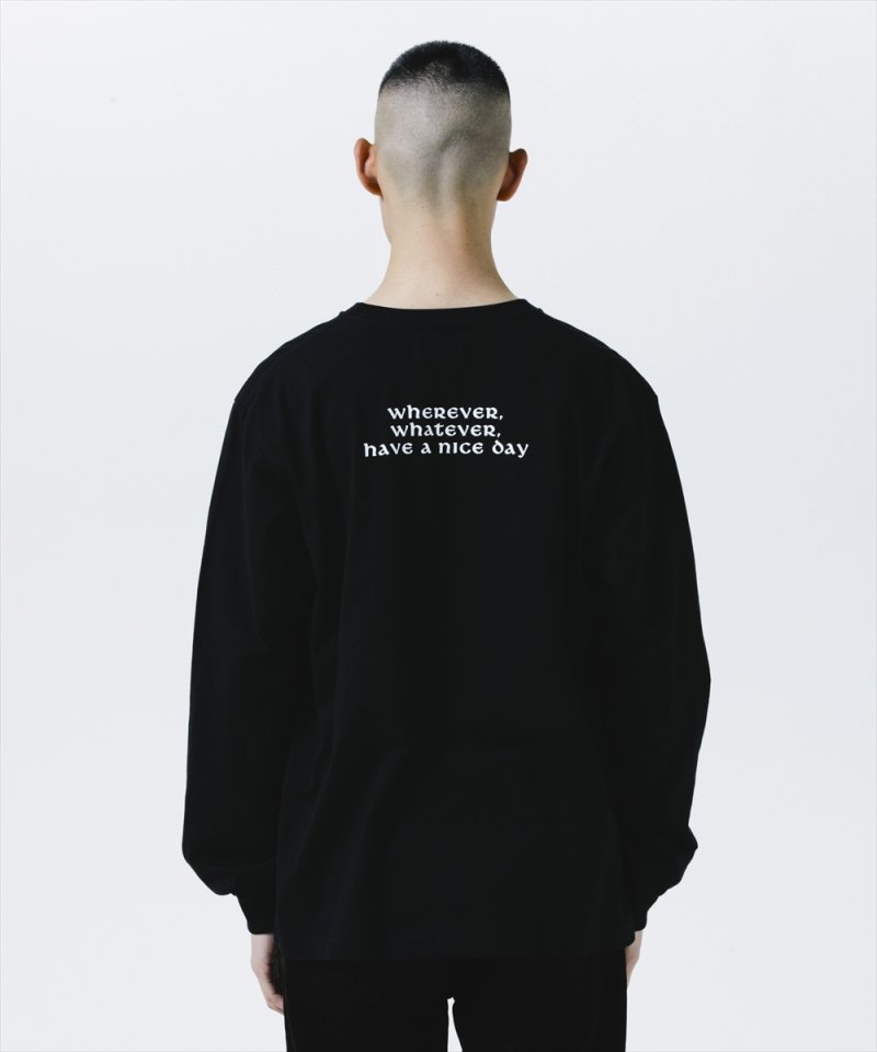 画像3: ROTTWEILER/R9 PHOTO LS TEE（BLACK）［プリント長袖T-25秋冬］