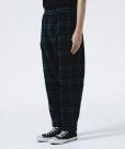 画像4: 【25秋冬ご予約受付中！25年9月入荷予定】ROTTWEILER/R9 NEL CHECK PANTS（NAVY）［ネルチェックパンツ-25秋冬］ (4)