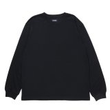 【25秋冬ご予約受付中！25年8月入荷予定】ROTTWEILER/R9 BASIC LS TEE（BLACK）［プリント長袖T-25秋冬］