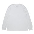 画像2: 【25秋冬ご予約受付中！25年8月入荷予定】ROTTWEILER/R9 BASIC LS TEE（WHITE）［プリント長袖T-25秋冬］ (2)