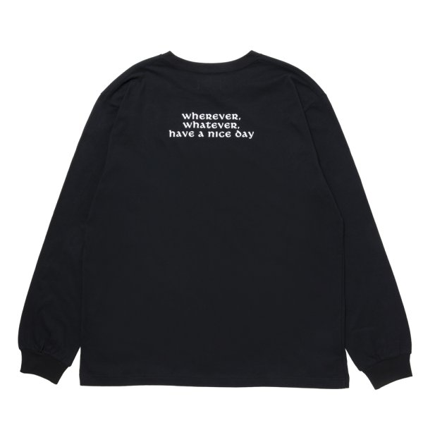 画像2: 【25秋冬ご予約受付中！25年8月入荷予定】ROTTWEILER/R9 PHOTO LS TEE（BLACK）［プリント長袖T-25秋冬］