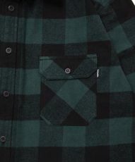 画像4: ROTTWEILER/R9 BUFFALO CHECK SHIRT（GREEN）［バッファローチェックシャツ-25秋冬］ (4)