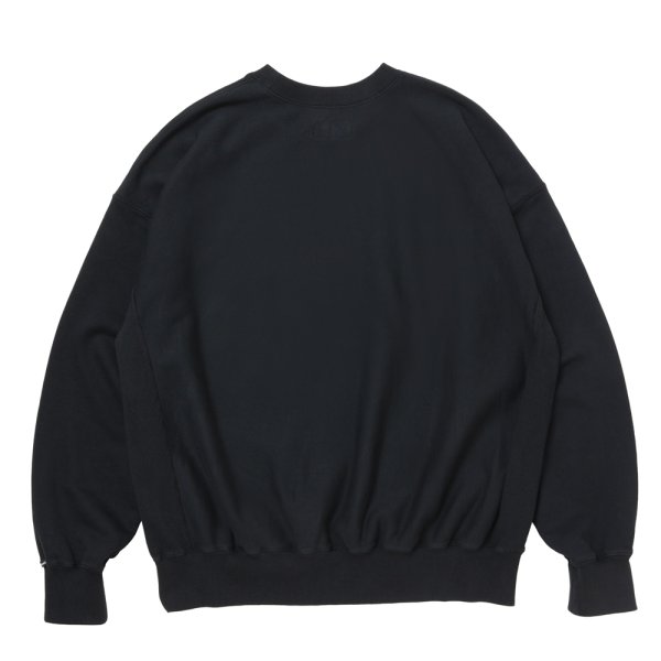画像2: 【25秋冬ご予約受付中！25年9月入荷予定】ROTTWEILER/R9 LOGO SWEATER（BLACK）［クルーネックスウェット-25秋冬］
