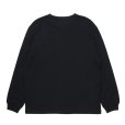 画像2: 【25秋冬ご予約受付中！25年8月入荷予定】ROTTWEILER/R9 LOGO LS TEE（BLACK）［プリント長袖T-25秋冬］ (2)