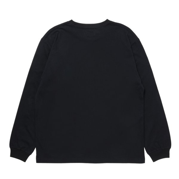 画像2: 【25秋冬ご予約受付中！25年8月入荷予定】ROTTWEILER/R9 LOGO LS TEE（BLACK）［プリント長袖T-25秋冬］