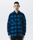 画像5: 【25秋冬ご予約受付中！25年10月入荷予定】ROTTWEILER/R9 BUFFALO CHECK SHIRT（BLUE）［バッファローチェックシャツ-25秋冬］