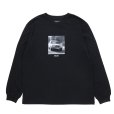 画像1: 【25秋冬ご予約受付中！25年8月入荷予定】ROTTWEILER/R9 PHOTO LS TEE（BLACK）［プリント長袖T-25秋冬］ (1)