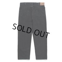 WACKO MARIA/LEE / WASHED DENIM PANTS（BLACK）［ウォッシュドデニムパンツ-25春夏］