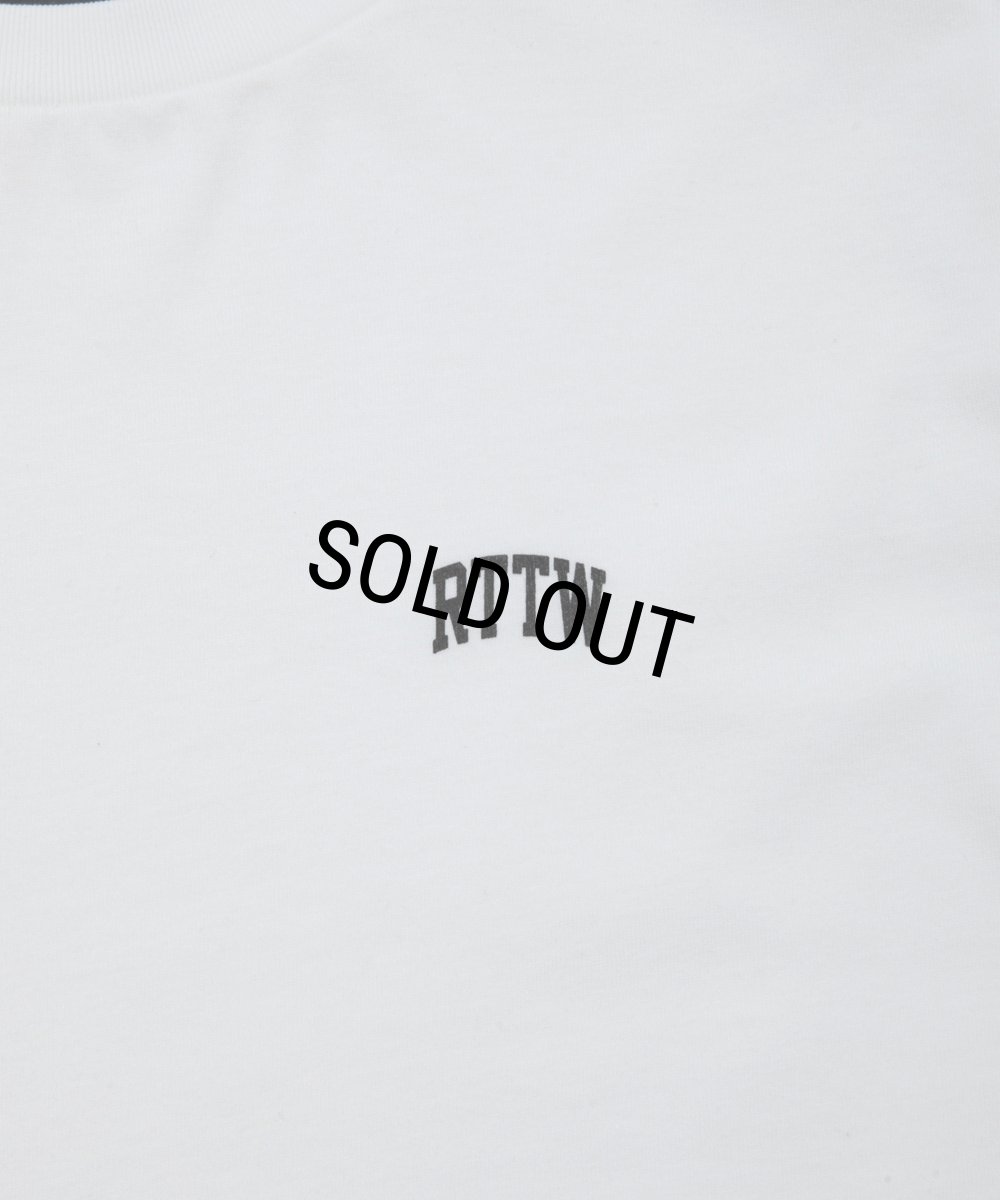 画像4: 【30％OFF】ROTTWEILER/R9 LOGO LS TEE（WHITE）［プリント長袖T-25秋冬］ (4)