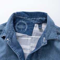 画像4: RATS/40's DENIM COVERALL（INDIGO）［40'sデニムカバーオール-25春夏］ (4)