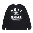 画像1: 【25秋冬ご予約受付中！25年8月入荷予定】ROTTWEILER/HORSE LS TEE（BLACK）［プリント長袖T-25秋冬］ (1)