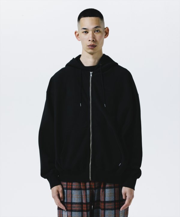 画像3: 【25秋冬ご予約受付中！25年10月入荷予定】ROTTWEILER/R9 BASIC ZIP PARKA（BLACK）［ジップアップパーカー-25秋冬］