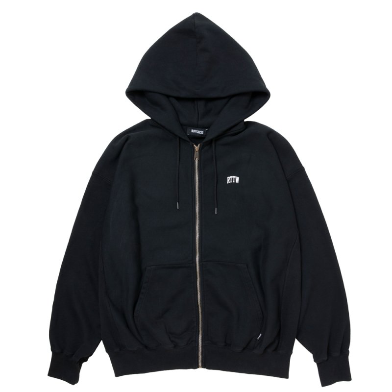 画像1: ROTTWEILER/R9 LOGO ZIP PARKA（BLACK）［ジップアップパーカー-25秋冬］