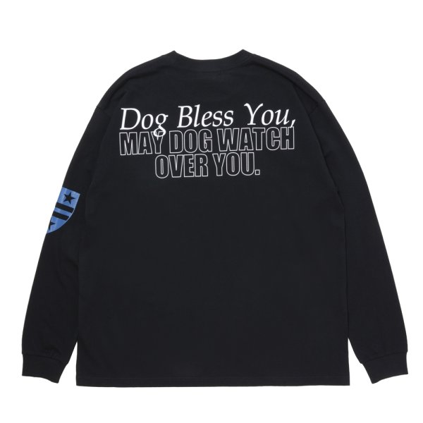 画像2: 【25秋冬ご予約受付中！25年8月入荷予定】ROTTWEILER/DOG PHOTO LS TEE（BLACK）［プリント長袖T-25秋冬］